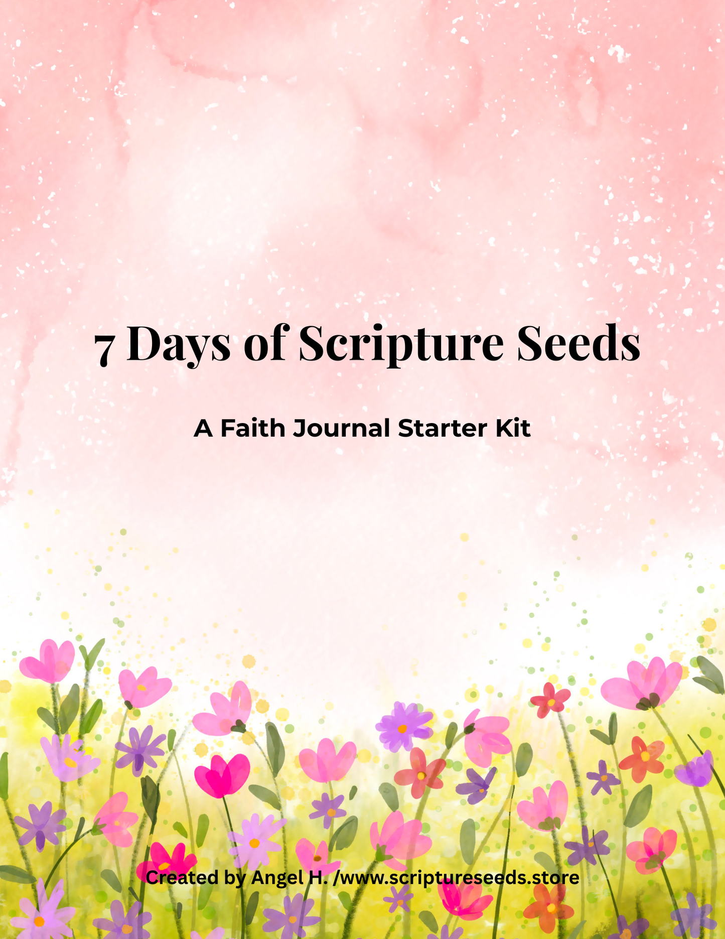 Faith Journal Starter Kit