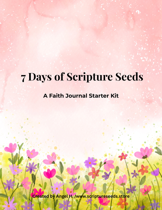 Faith Journal Starter Kit